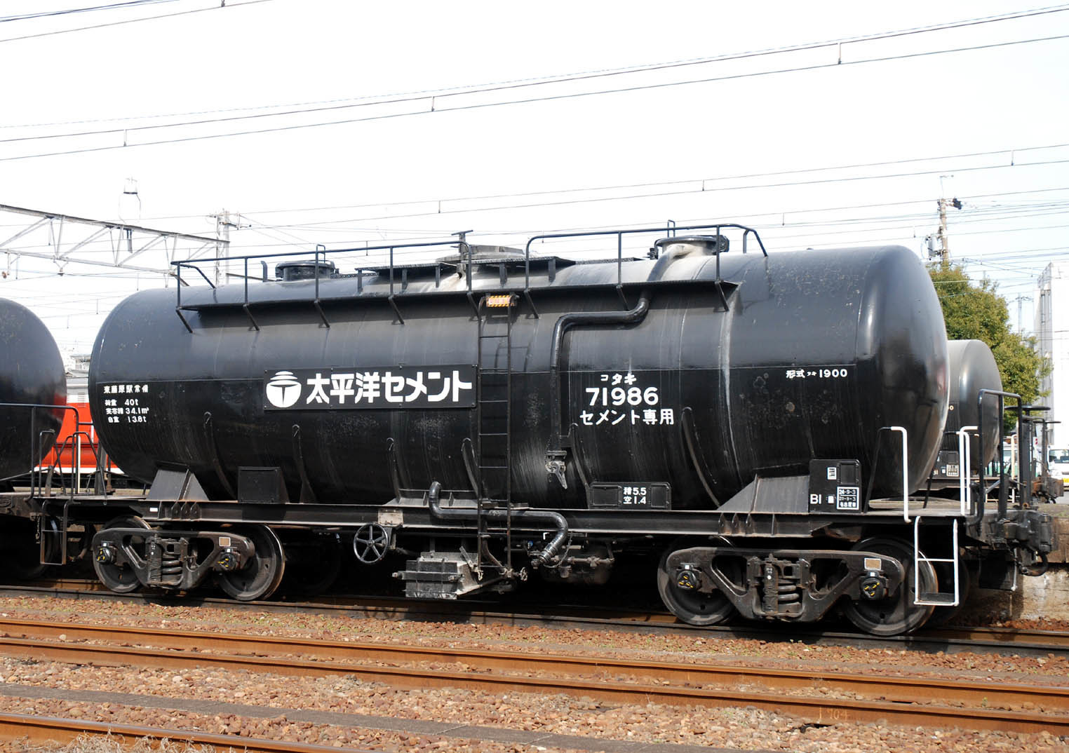 太平洋セメントタキ1900形現況！: 三岐鉄道車輛大図鑑「きまぐれ日記」