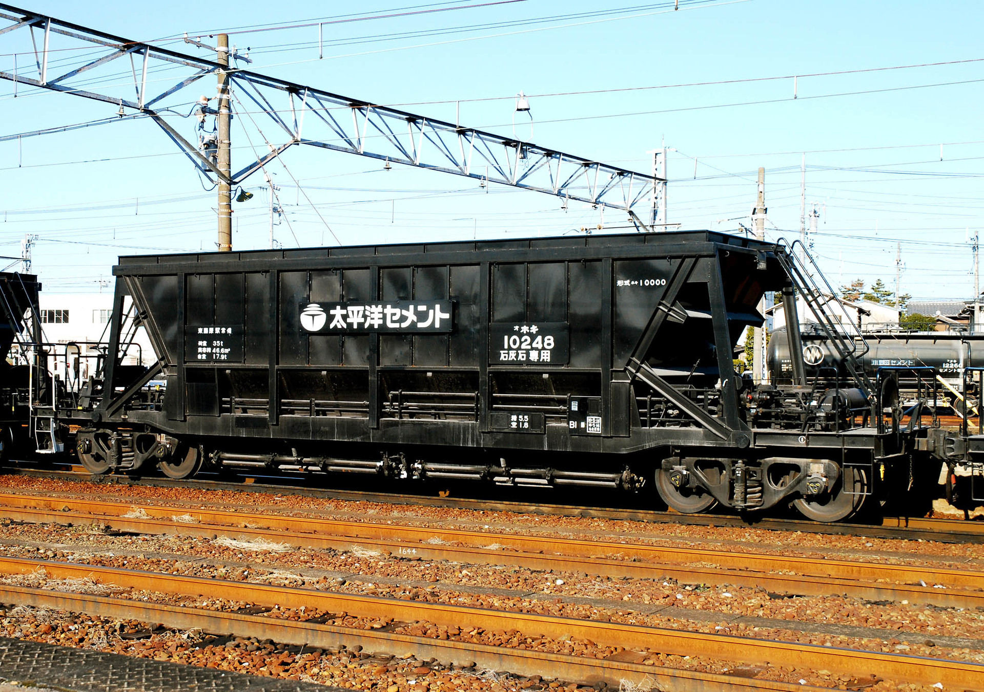 三岐鉄道ED5081形＋ホキ10000三岐鉄道運用車＋ホキ10000秩父